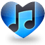 iTunes Heart Logo