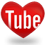 Youtube Heart Logo